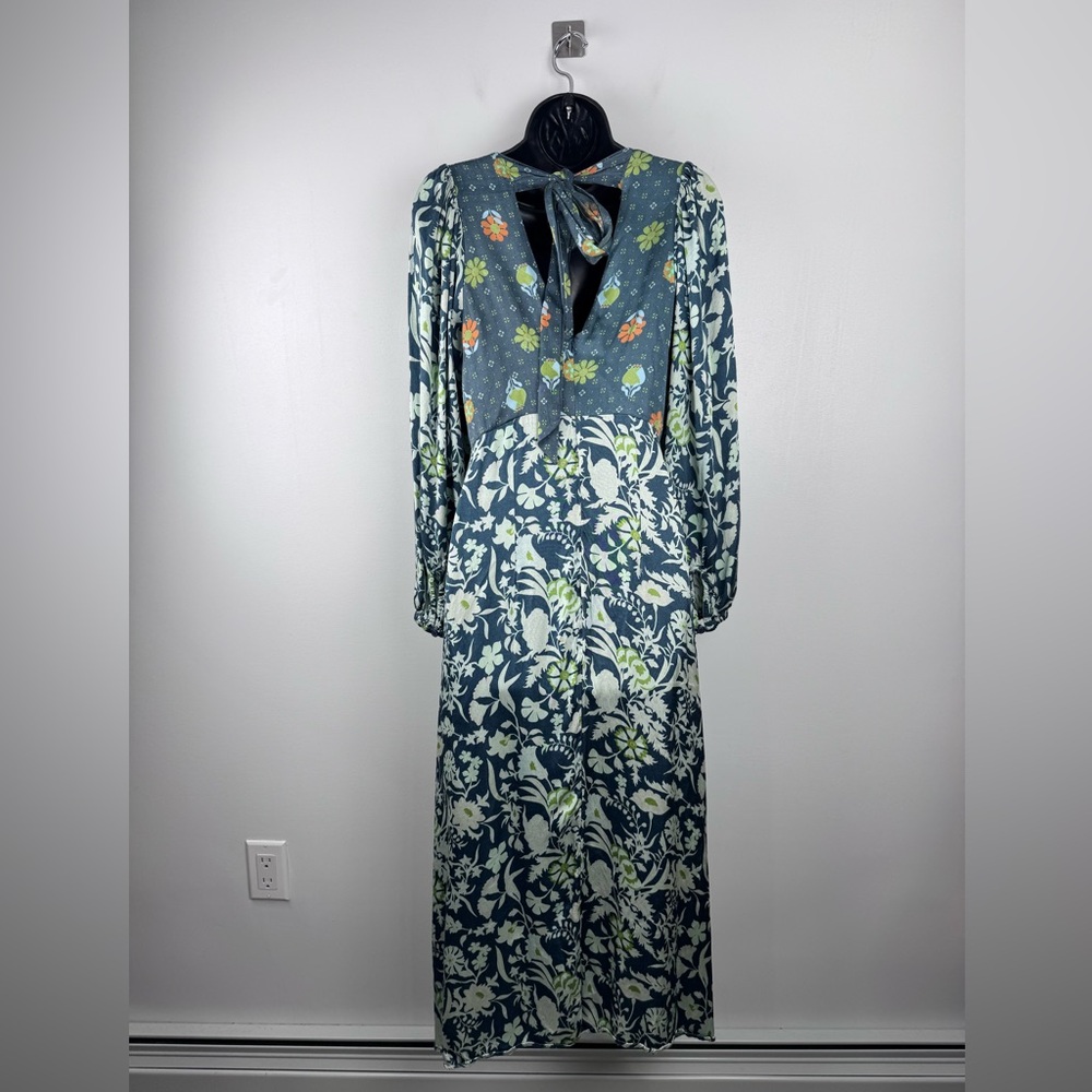 Damson Madder Women‎ Stormi Tie Back Dress Size 10 - Picture 3 of 7